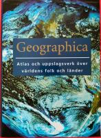 Geographica atlas och uppslagsverk &ouml;ver v&auml;rldens folk och l&auml;nder