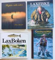 Bokpaket x 4 med bl a Flugfiske i stilla vatten