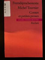 Contes et petites proses