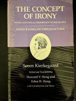 The concept of irony, with continual reference to Socrates