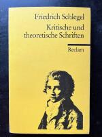 Kritsiche unde theoretische Schriften