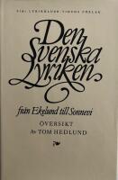 Den svenska lyriken fr&aring;n Ekelund till Sonnevi : &ouml;versikt