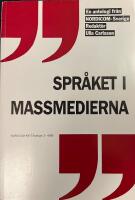 Spr&aring;ket i massmedierna 