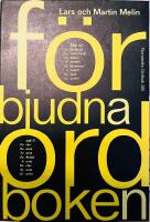 F&ouml;rbjudna ordboken