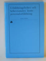 Utbildningsbehov och behovsanalys inom personalutb