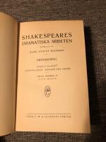 Shakespeares dramatiska arbeten, Band I-IX