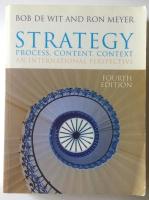 Strategy : process, content, context  ; an international perspective
