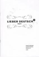 Lieber Deutsch 4 Facit