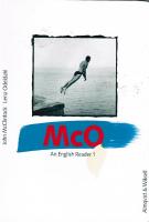McO1 An English Reader