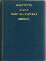 Norstedts stora engelsk-svenska ordbok : Norstedts comprehensive English-Swedish dictionary