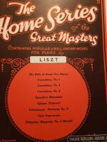 Liszt. The home series of the great masters (piano)