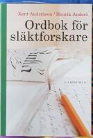 Ordbok f&ouml;r sl&auml;ktforskare