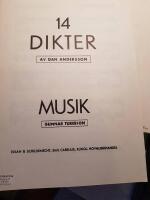 14 dikter av Dan Andersson, musik Gunnar Turesson