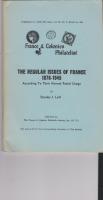 The reglar issues of France 1876-1945