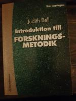 Introduktion till forskningsmetodik