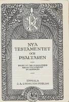 NYA TESTAMENTET OCH PSALTAREN