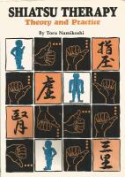 Shiatsu therapy - theory and practice