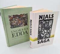 Bokpaket: Isl&auml;ndska sagor - Snorres Edda + Njals saga (2 st) 