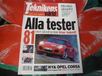 TEKNIKENS V&Auml;RLD -ALLT OM BILEN  NR 26 / 2000 / PEUGEOT 607 - BMW 330 - VOLVO V70