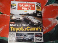 TEKNIKENS V&Auml;RLD  NR 1 / 2002 /  TEST SAAB 9-5 M&Ouml;TER TOYOTA CAMRY