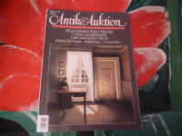 ANTIK & AUKTION NR 6 / 1988 / STILLA DANSKA RUM I PRISHISS FYNDA GLASSERVISER!