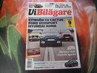 VI BIL&Auml;GARE  NR 8 / 2018 / TEST: CITROEN C4 CACTUS , FORD ECOSPORT , HYUNDAI KONA