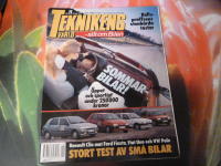 TEKNIKENS V&Auml;RLD -ALLT OM BILEN  NR 11 / 1991 / RALLYPROFFSENS STENH&Aring;RDA TESTER