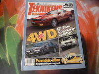 TEKNIKENS V&Auml;RLD -ALLT OM BILEN  NR 19 / 1990 / GT-FOUR COSWORTH QUATTRO
