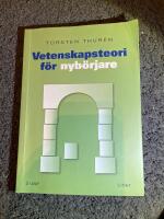 Vetenskapsteori f&ouml;r nyb&ouml;rjare