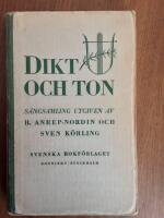 Dikt och ton s&aring;ngsamling 