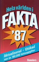 Hela v&auml;rlden i fakta &acute;87