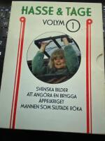 Hasse & Tage - Volym 1 : Svenska bilder + Att angöra en brygga + Äppelkriget + Mannen som slutade röka - 4 DVD box
