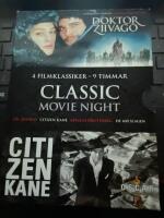 Classic movie night : Dr. Zjivago + Citizen Kane + Afrikas drottning + De 400 slagen - 5 DVD box