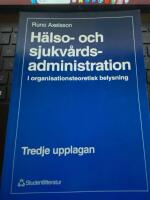 H&auml;lso- och sjukv&aring;rdsadministration