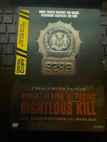 Righteous kill - 2 DVDs i pl&aring;task