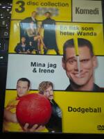 En fisk som heter Wanda + Mina jag & Irene + Dodgeball - 3 DVD box