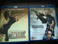 The mechanic + Mechanic resurrection - 2 Bluray + 1 DVD
