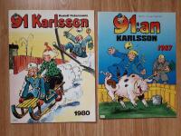 91:an Karlsson seriealbum , 1980, 1987