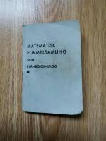 Matematisk formelsamling som pl&aring;nboksinl&auml;gg