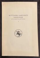 Skytteanska samfundets handlingar No.1 Acta societatis skyttean&aelig;.