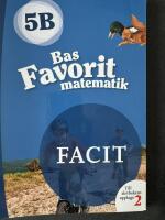 Bas Favorit matematik 5B  Facit till uppl. 2, 1-pack