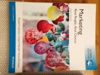  Marketing: Real People, Real Choices, Global Edition 