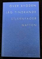 &Ouml;ver bygden l&aring;g tindrande stj&auml;rnfager natten