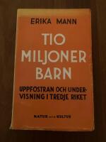 Tio miljoner barn - Uppfostran och undervisning i tredje riket