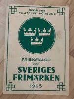 Priskatalog &ouml;ver Sveriges frim&auml;rken 1965