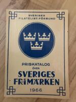 Priskatalog &ouml;ver Sveriges Frim&auml;rken 1966