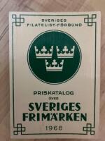 Priskatalog &ouml;ver Sveriges frim&auml;rken 1968