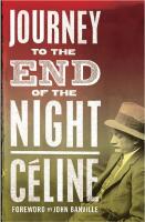 Journey to the end of the night