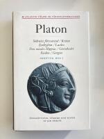 Skrifter 1 Sokrates f&ouml;rsvarstal Kriton Euthyfron Laches Den mindre H-G&auml;stab