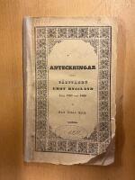 Anteckningar &ouml;fver f&auml;ltt&aring;gen emot Ryssland &aring;ren 1808 och 1809